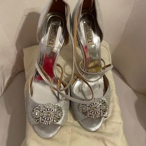 Silver After 5 sandals!